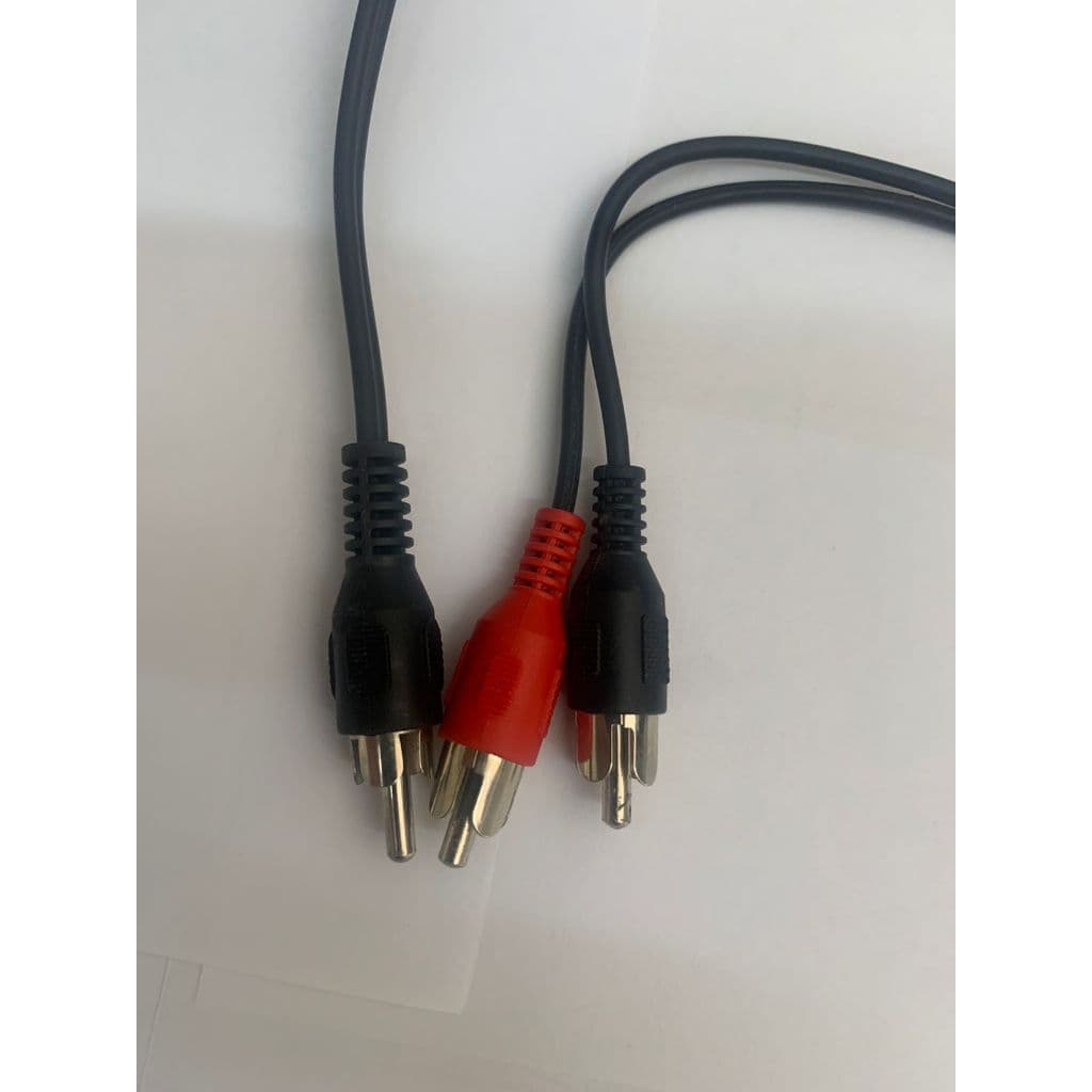 Cabo Y RCA Àudio - 2RCA Macho x 1RCA Macho 1,8M
