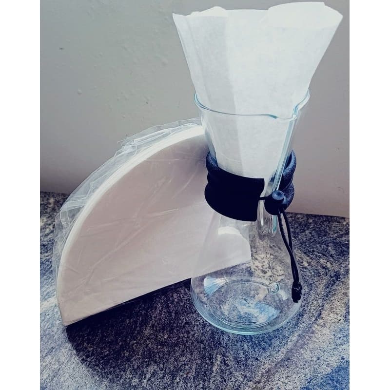 KIT MINI DE DECANTER + FILTRO MEIA LUA