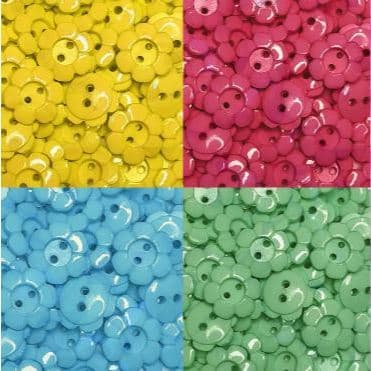 Botão Para Patchwork KR 2 Furos 9175-20 Margarida c/25 Unidades