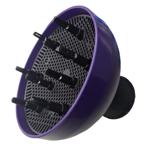 Difusor Para Secador Universal para Cabelo Cacheado cor Roxo cod 1729