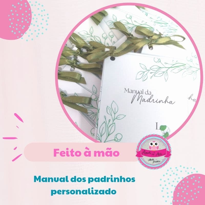 20 Manuais dos Padrinhos Lembrança de casamento Convite madrinhas