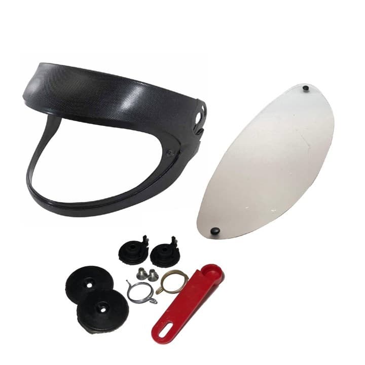Pala + viseira + reparo Capacete San Marino Original
