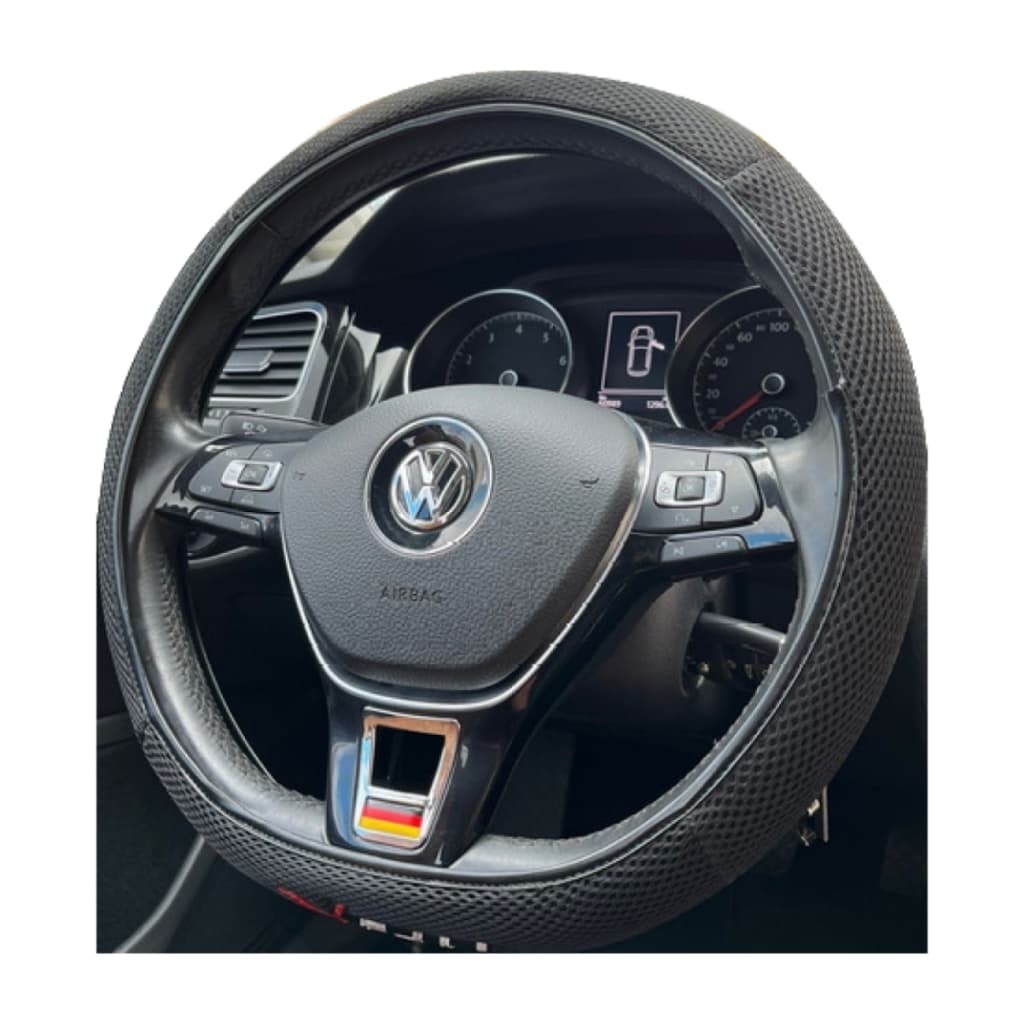 Capa Para Volante Preto Esportiva Type-r Universal Premium Atacado Envio Imediato