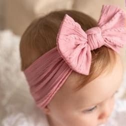 Faixa de cabelo infantil Faixa De Cabelo Para Bebês Acessórios Multicoloridos Laço De nylon