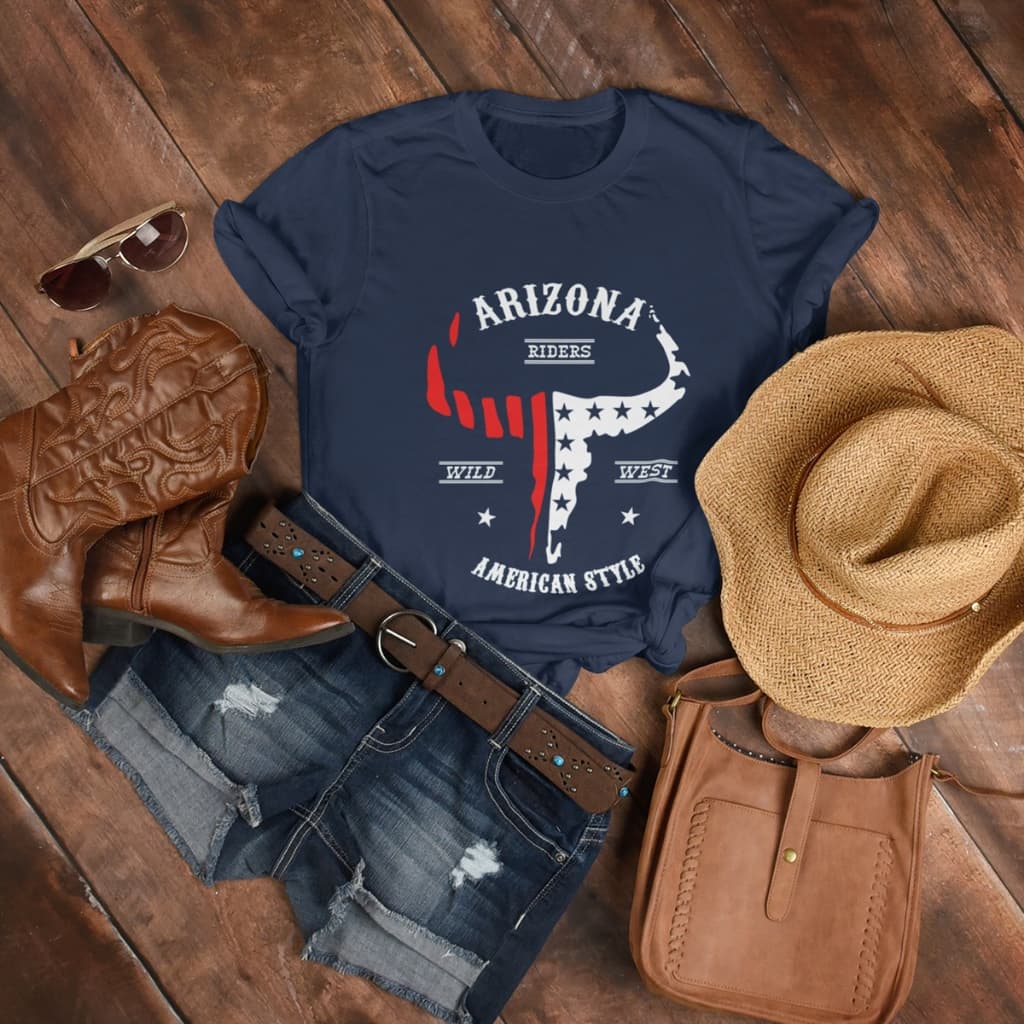 T-shirt blusinhacountry arizona varias cores algodao 30.1 penteado
