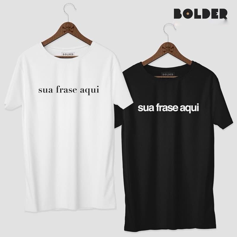 Camiseta Personalizada com sua estampa malha Premium 100% algodão