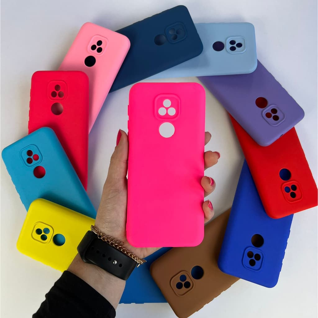 Capinha Capa   Motorola Moto E7 Plus/moto E7/ Moto E7 Power Silicone Aveludada Macia Anti-queda