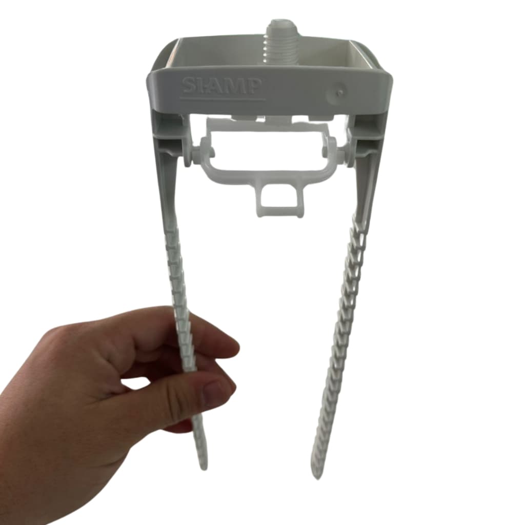 Estribo Suporte Para Botão Duplo Caixa Acoplada Deca / Lorenzetti / Original