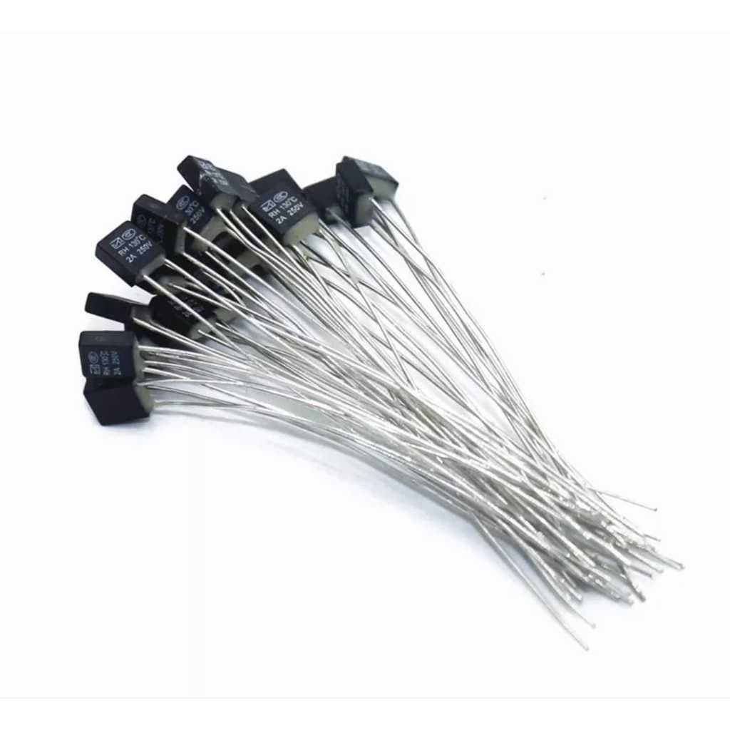 RH130 Degree 25 PEÇAS Fusível Térmico, Fan Motor, Ventilador, Temperatura RH130 Degree