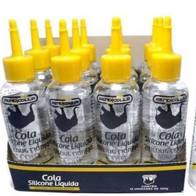 Cola Silicone Liquida marca Rendicola 50g versátil. (OTIMA QUALIDADE)A Cola de Silicone Líquida.