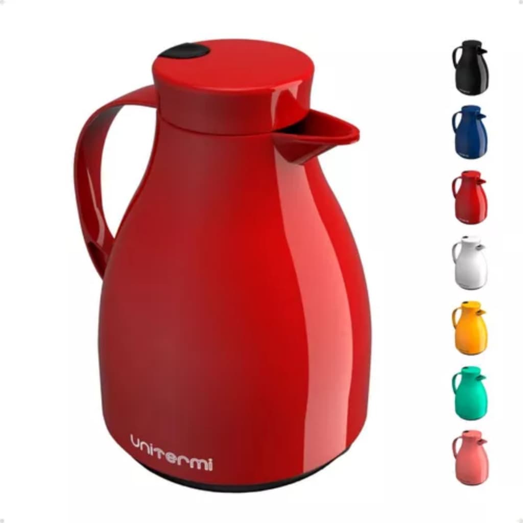 Garrafa Térmica 500ml Bule Uniterm Café Chá Leite água quente Gatilho antigota Paris