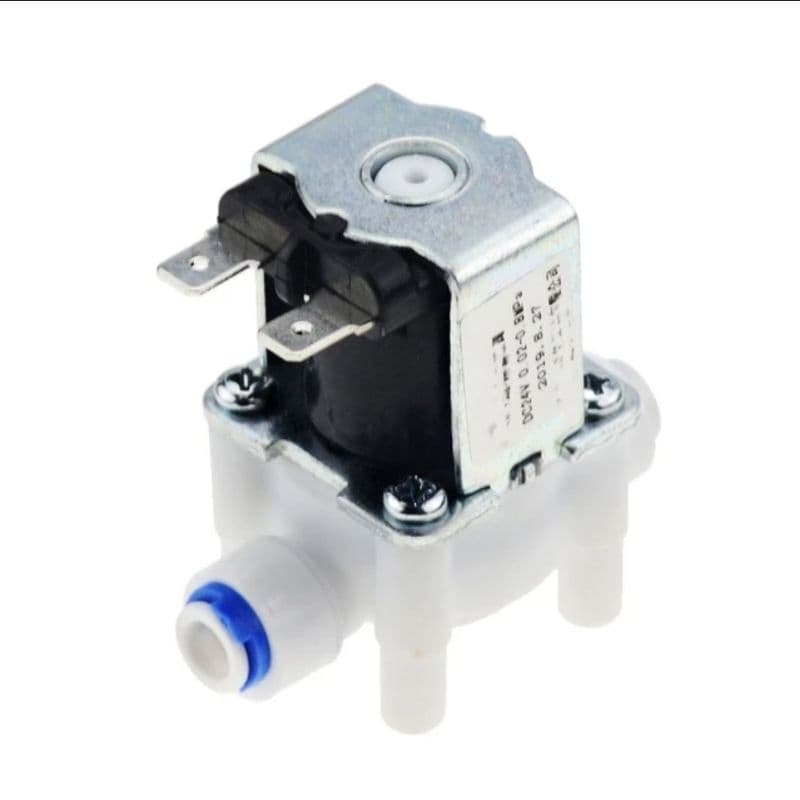 Normalmente fechado válvula solenóide elétrica, interruptor de fluxo de entrada de ar de água, 1,4 "Magnetic, purificador, DC 24V, 1pc