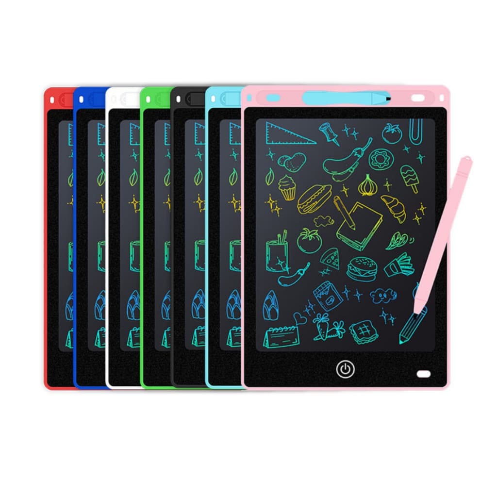 Kit 5 Lousa Mágica Tela Lcd Tablet Infantil De Escrever E Desenhar 8.5 Polegadas brinquedo infantil Para menina/menino