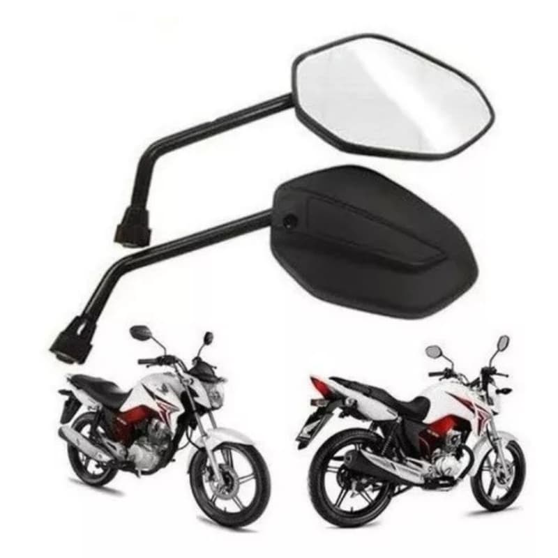 Par Retrovisor Para Moto Honda Titan Fan 125 150 160 2014
