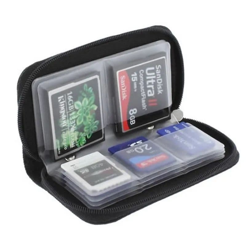 Capa Capa Estojo Bolsa Porta cartões de memória universais MMC SDHC Micro SD