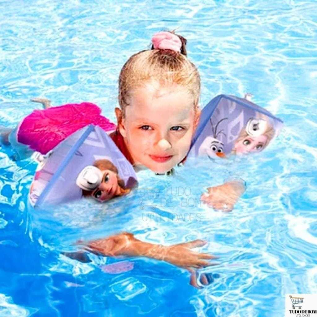 piscina Boia praia Para Infantil De Braço Nataçao Piscina Praia bóia de braço 20 X 15cm ou 23x14