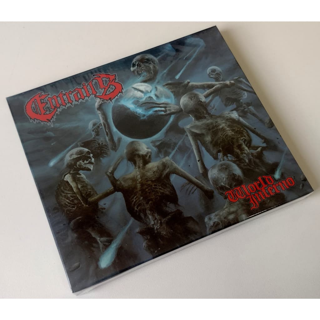 Cd Entrails – World Inferno – Slipcase novo e lacrado