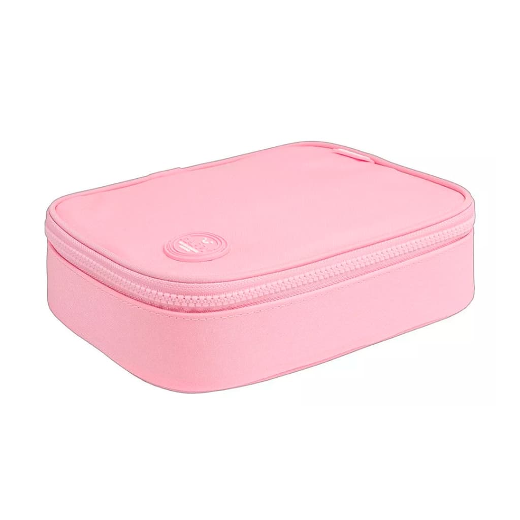 Estojo Escolar Box Rosa Tilibra Happy