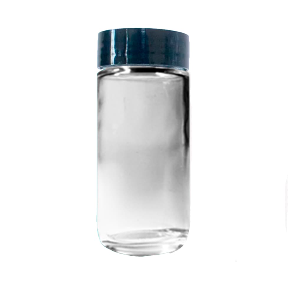Kit 5 Frascos Pote Tempero vidro 100ml com tampa plástica