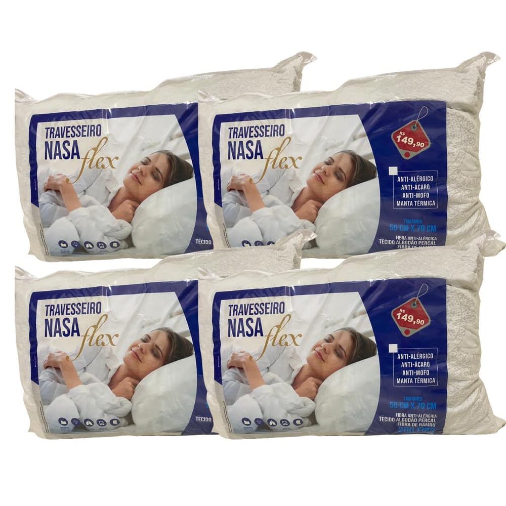 Kit Revenda Hotel Motel 12 Travesseiro Estilo Nasa Poliester Alto Duro Resistente Top Barato