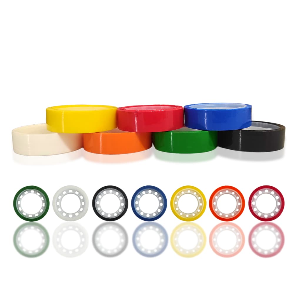 Fita adesiva colorida Durex Pequena PP 12mm x 10m escolar resistente forte escolar artesanato grande 10 metros