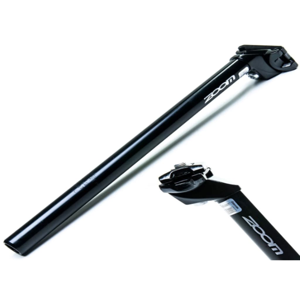 Canote De Selim Zoom 22.2mm X 350mm Com Carrinho Preto