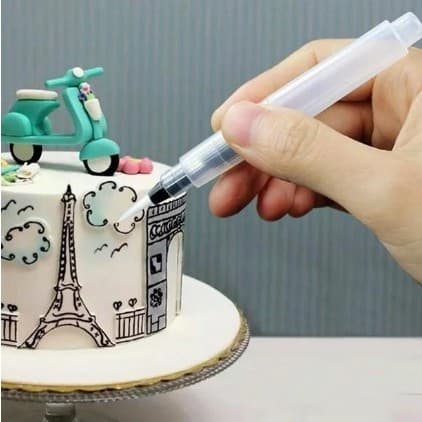 Pincel Caneta De Água Aquarela Pistão Arte Artigo de Cozinha Papelaria