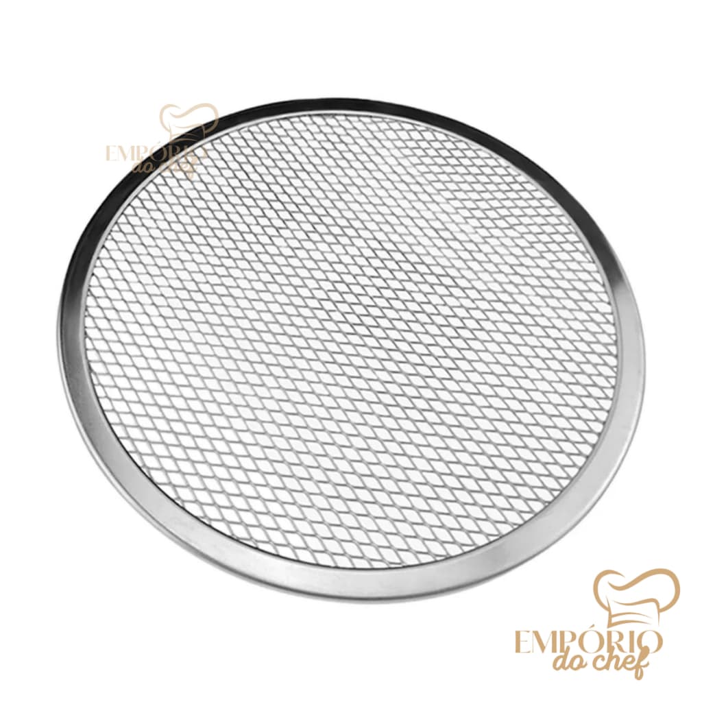 Kit 5 Telas Redonda P/ Pizza Brotinho/Esfirra - 20cm Para Airfryer