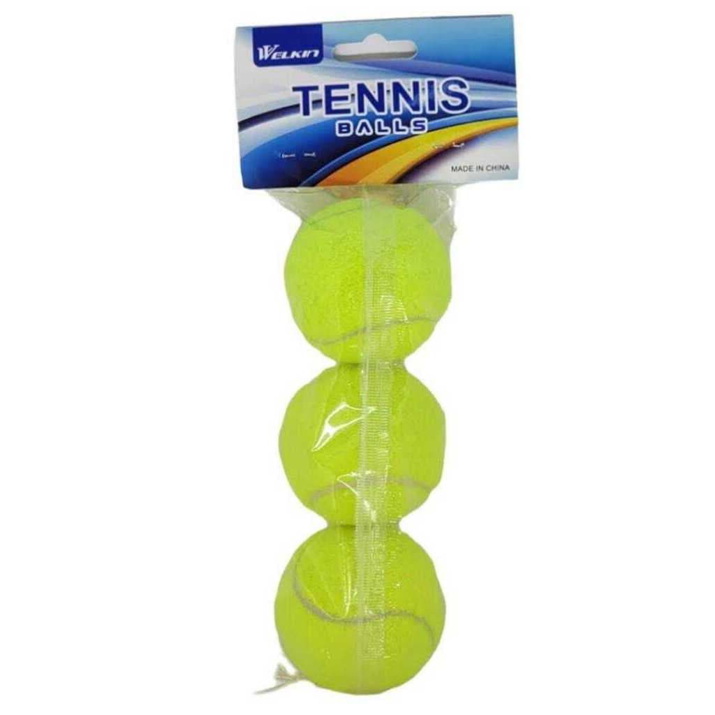 KIT COM 3 BOLAS DE TÊNIS