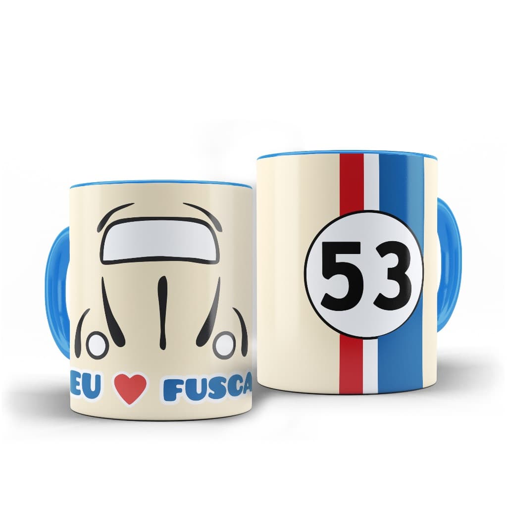 Caneca Personalizada Eu Amo Fusca