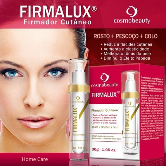 Firmalux Creme Firmador Cosmobeauty Rosto Pescoço Colo 30g