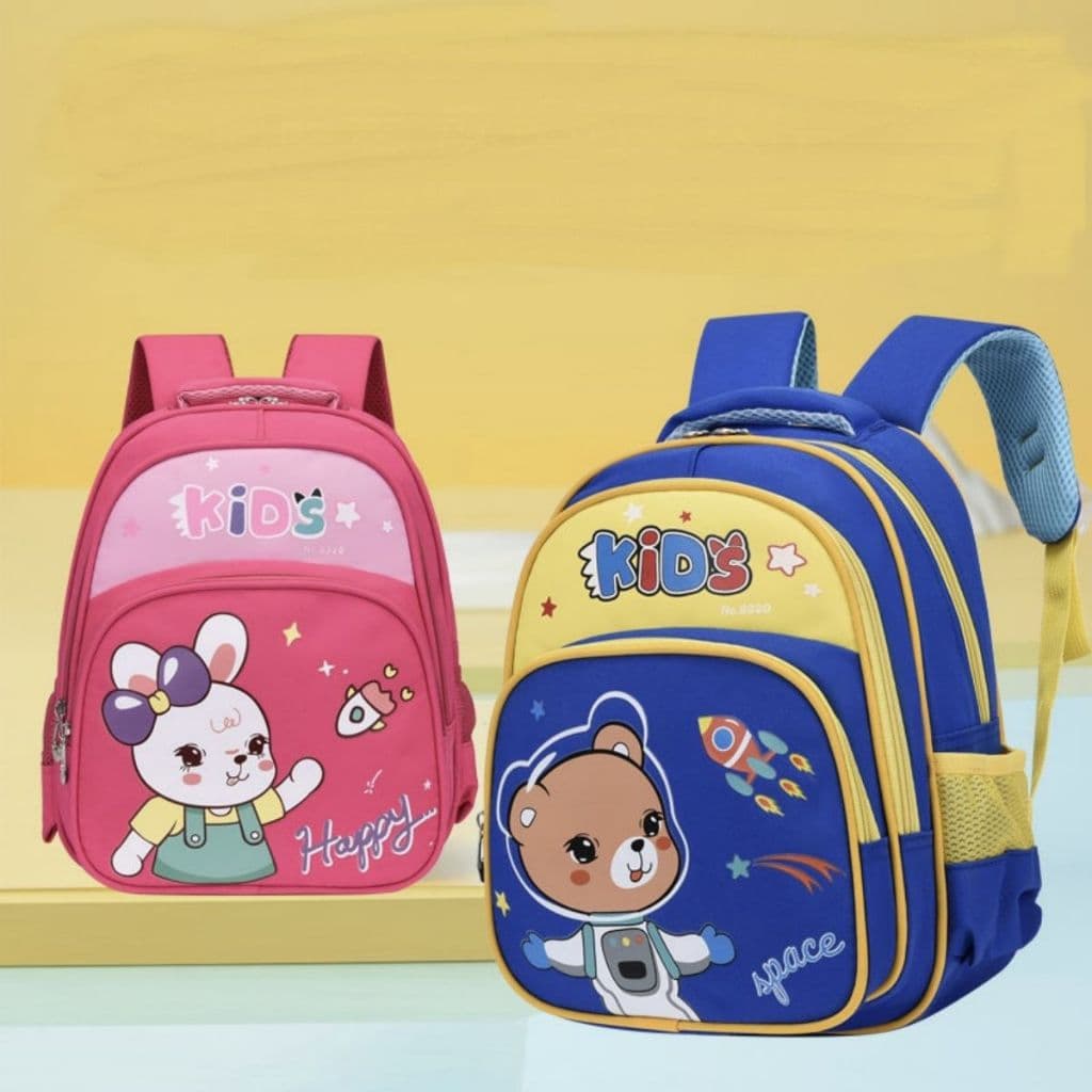 Mochila infantil jardim bonitinha menina menino coelho ursinho 8320