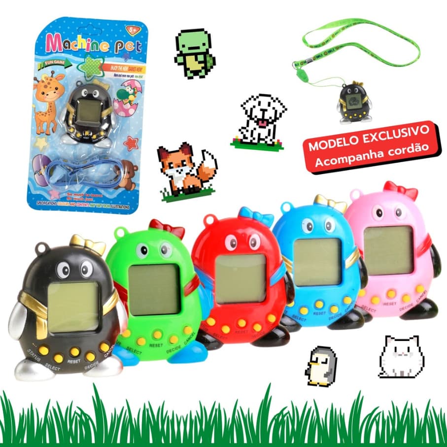 Tamagotchi Original Bichinho Virtual Pet Virtual Tamagotchi Egg -Mini De Jogo