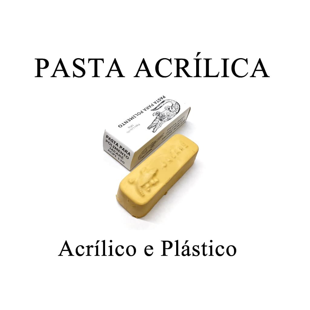 Pasta Polimento Acrilica 145g Cd, Lanterna, Acrílico, Vinil, farol de carro Massa de polir