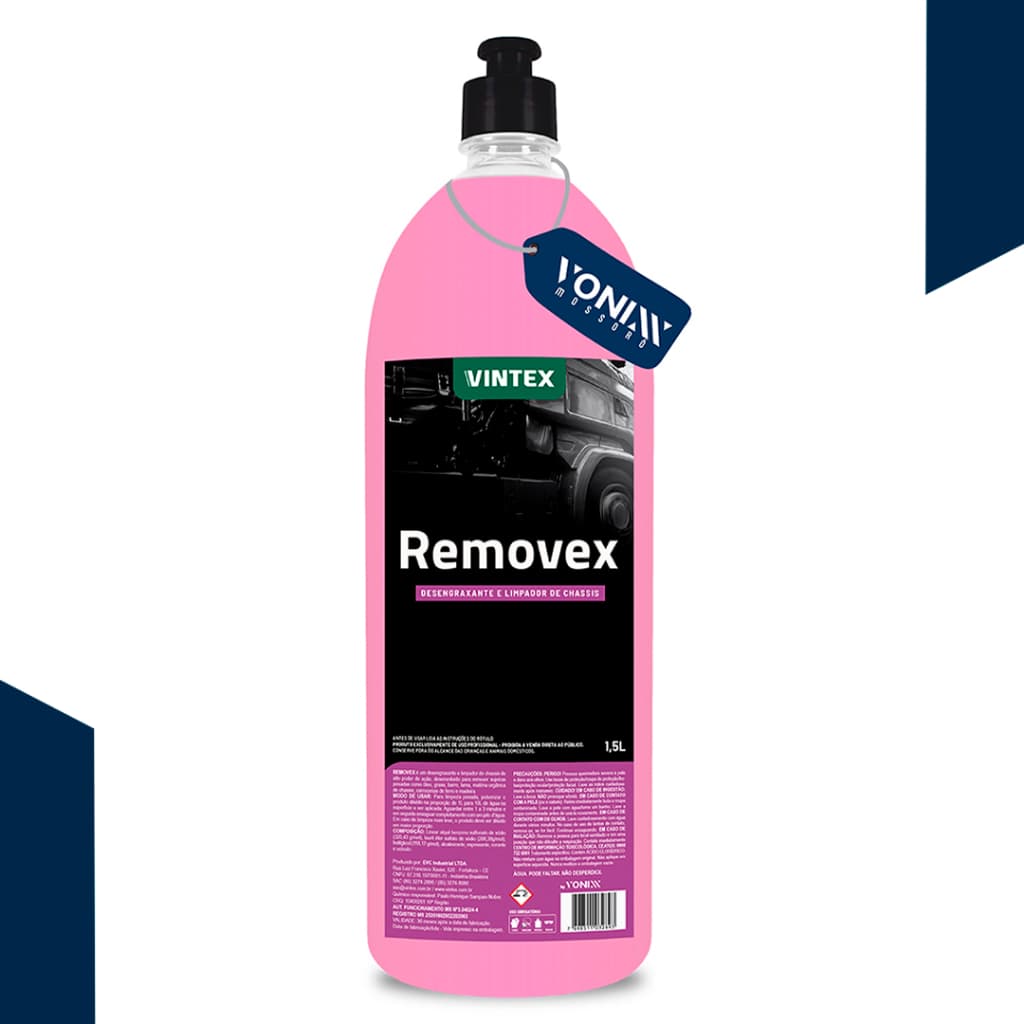 Desengraxante Concentrado Limpa Chassi Removex 1,5l Vintex