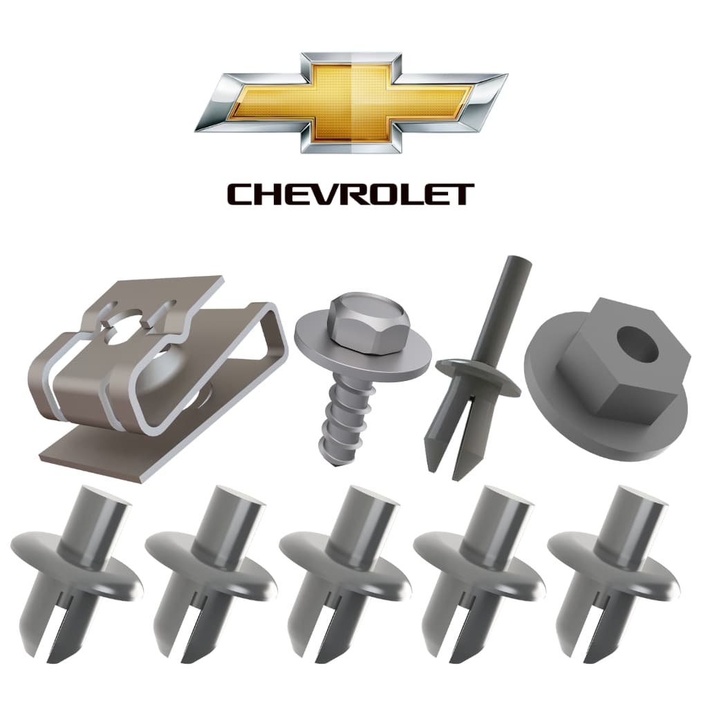 Kit De 9 Peças Do Para-Barro Dianteiro Chevrolet para Celta Prisma