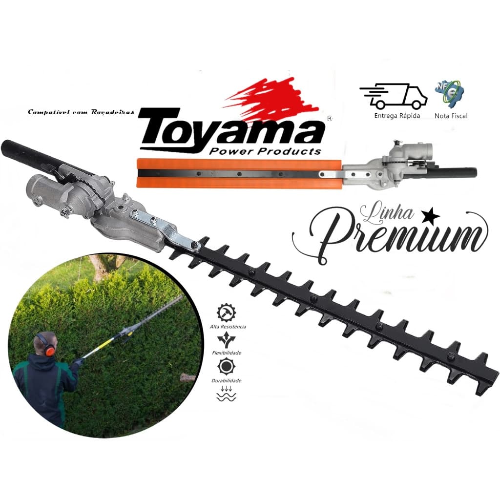 Aparador De Cerca Viva / Podador Para Roçadeira Toyama Tbc 43 - Tbc 52 - Tbc 63