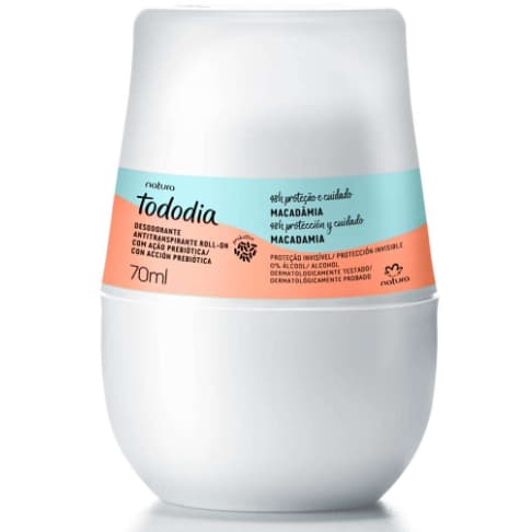 Desodorante Antitranspirante Roll-on Tododia Macadâmia