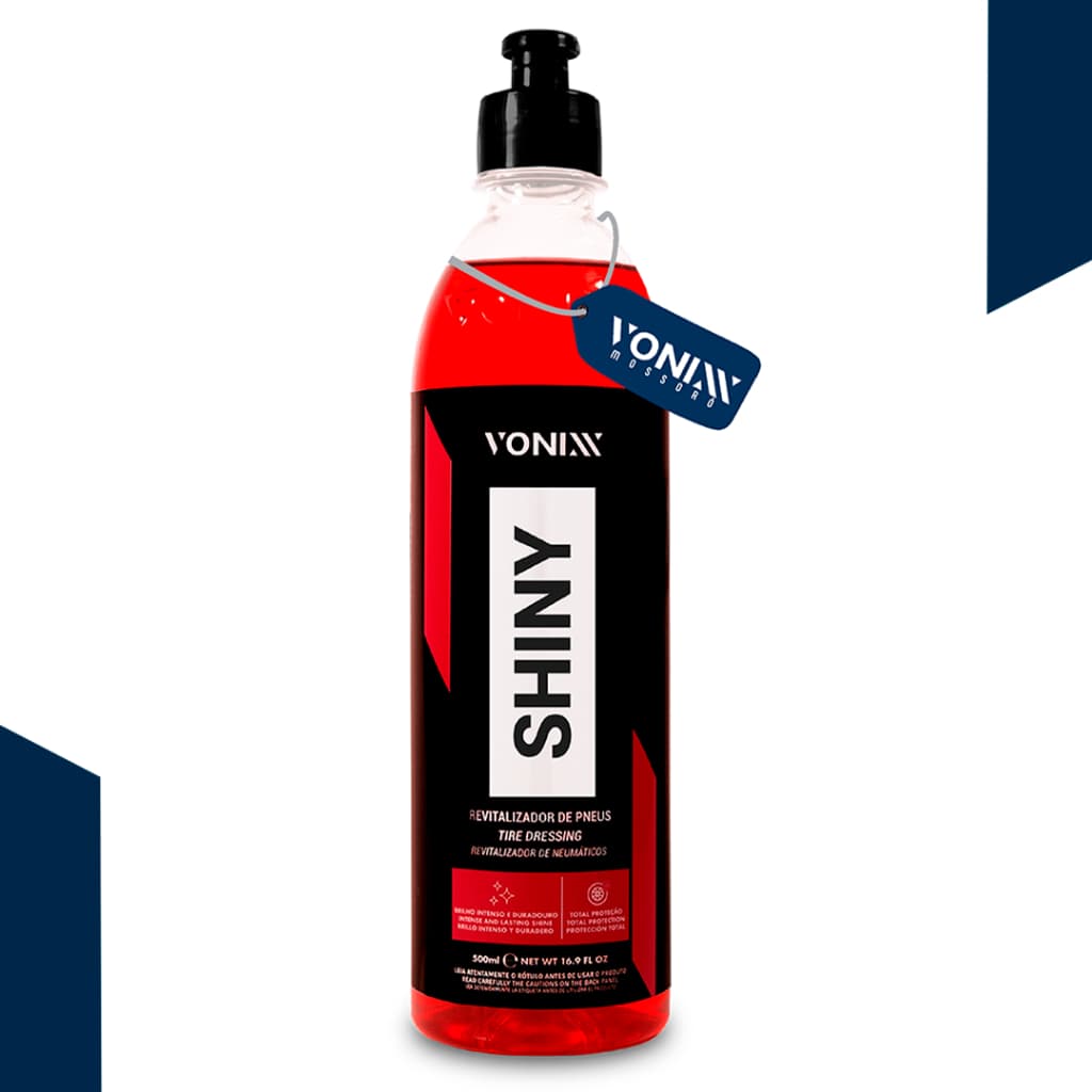 Shiny Vonixx 500ml - Pneu Pretinho Brilho Molhado