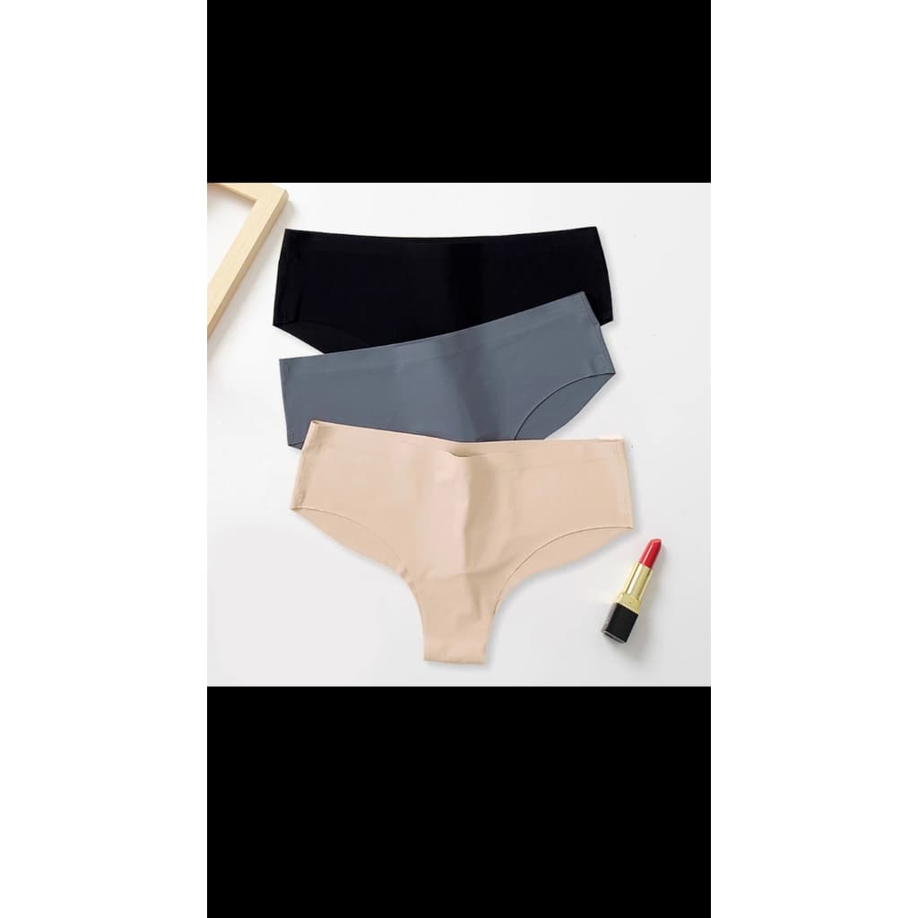 3 Calcinhas Respiráveis e Sem Costura Não Marca Na Calça para Treino Academia Mulheres: Conforto Diário