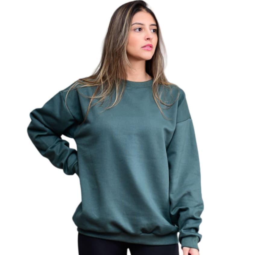 Blusa de Moletom Feminina Flanelada Super Quentinha - Promoção Envio Imediato !