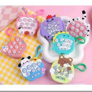 Pop It Mini Gamer Console Som Anti Stress Fidget Toys Push