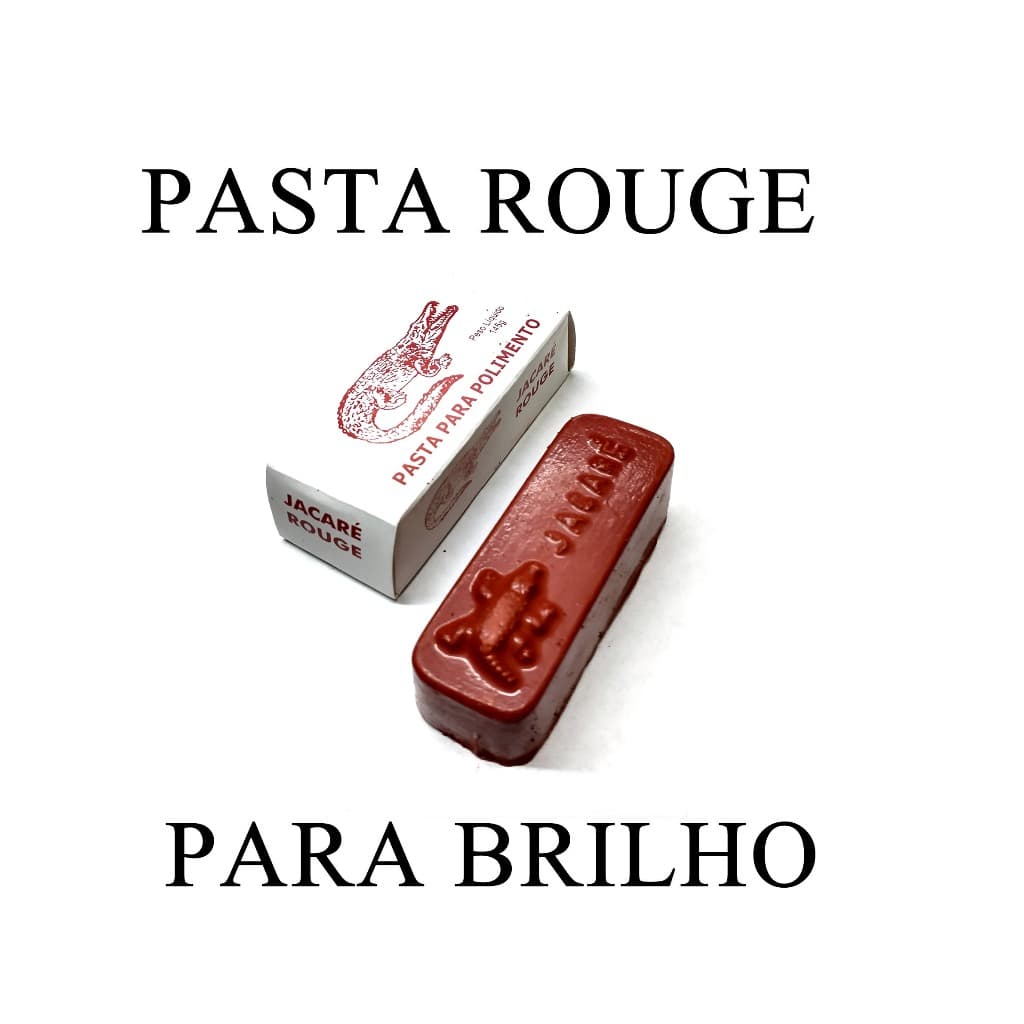 Massa Rouge Alto Brilho 145g Ourives Jacaré Espelhamento original de polimento