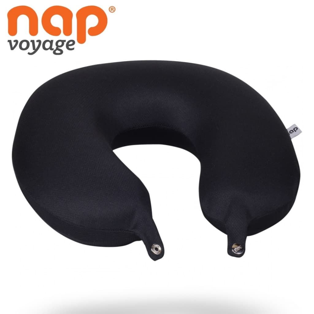 Travesseiro para Viagem Dry Nap de Pescoço Cervical Almofada Espuma Nasa Viscoelástica MPS1A40