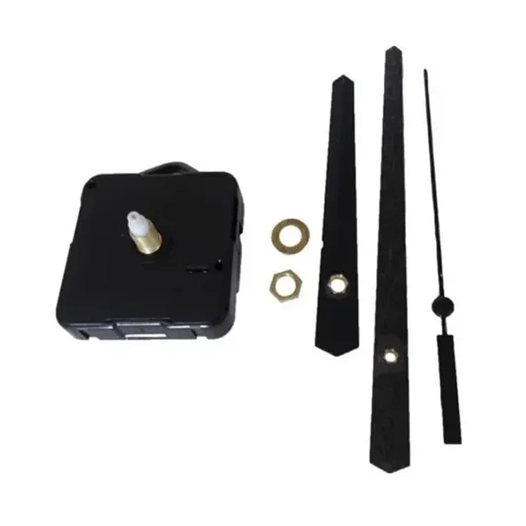 Maquina Com ponteiro grande reforcado Para relogio de parede Mecanismo Eixo Curto 13mm Tic Tac Da Bo