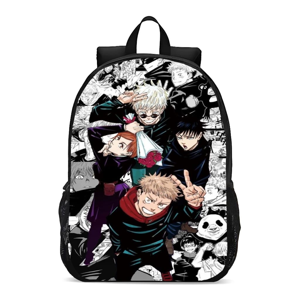 Mochila Escolar Jujutsu Kaisen Personagens Anime Manga Novidade volta as aulas crianças