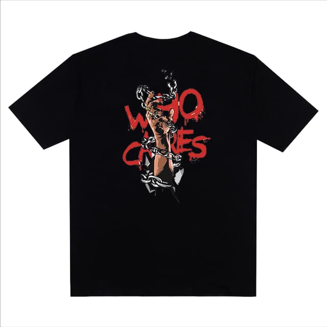 Camiseta Camisa Streetwear Who Caries Estampada 100% Algodão