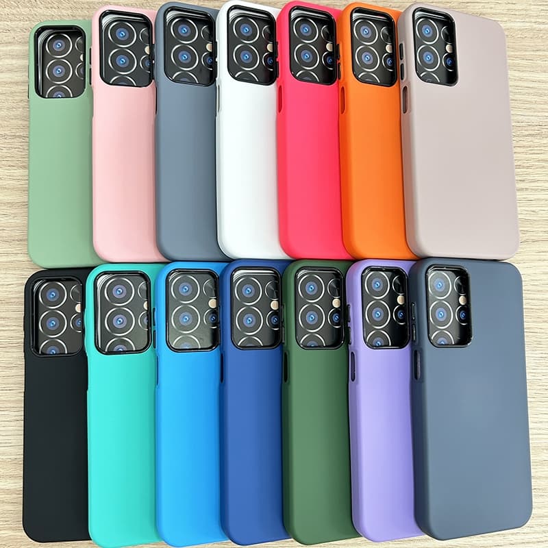 Capinha de Sensação de pele toque De Para Samsung Galaxy A15 A05 A05S A71 A73 F14  M14 Capa