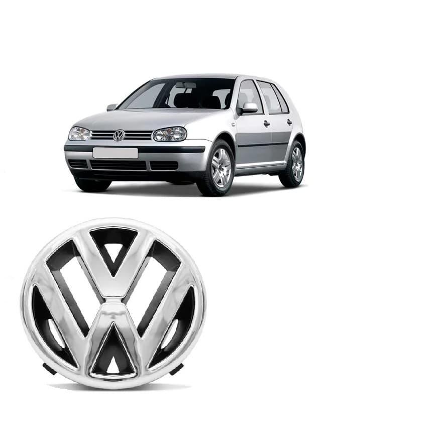 Emblema Grade Cromado Golf Sapão Mk4 1999 2000 2001 2002 2003 2004 2005 2006
