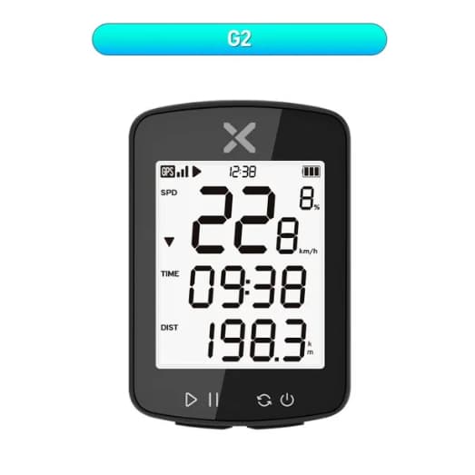 Xoss G2 velocímetro sem fio para bicicleta, velocímetro com gps, usb c,  bluetooth, odômetro, ciclismo de estrada